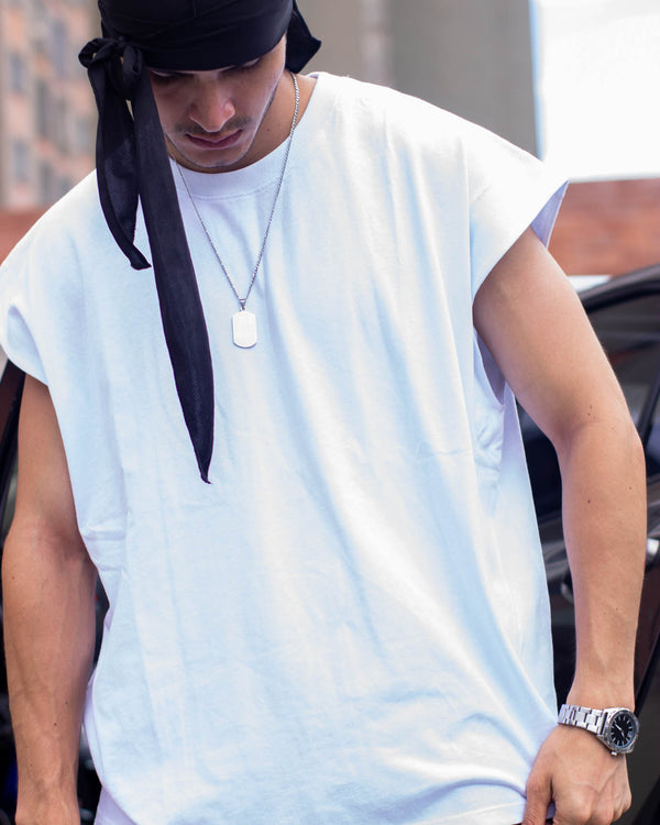 Camisilla tank blanca