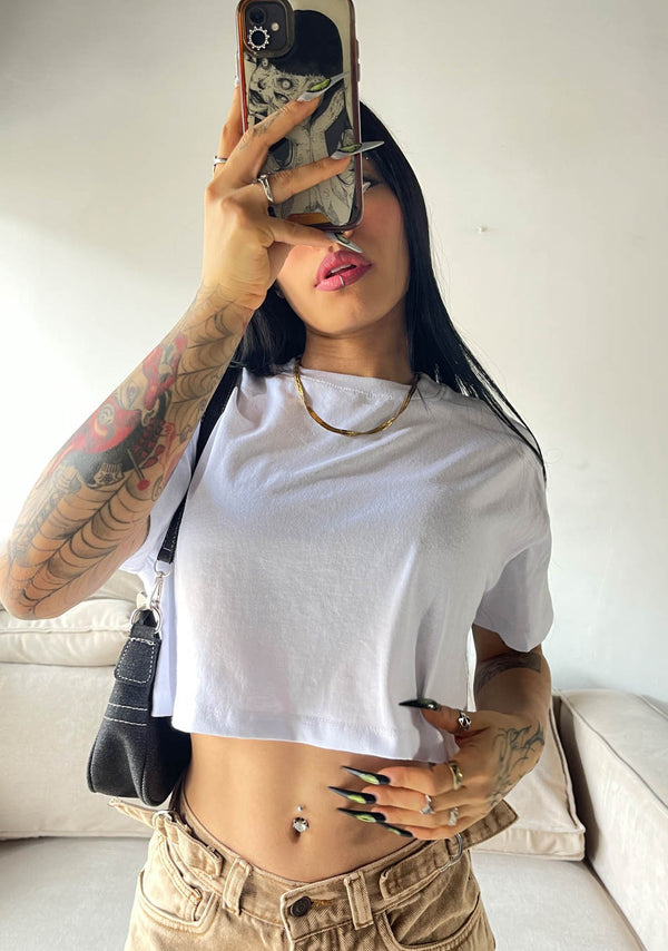 Bluson corto blanco