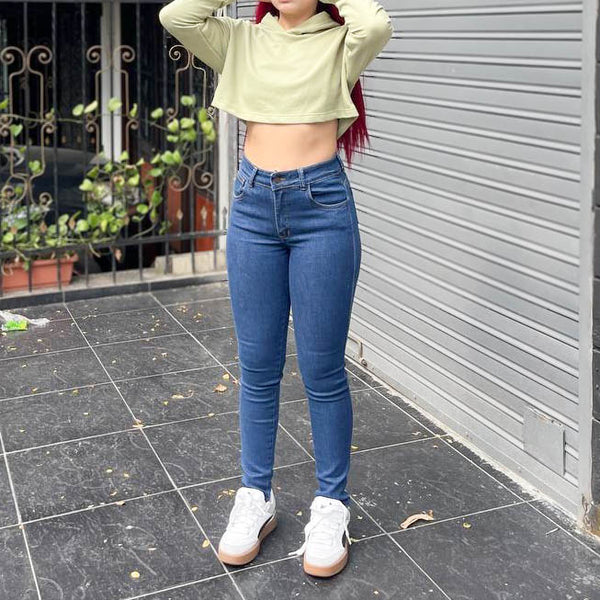 Jean skinny costillero