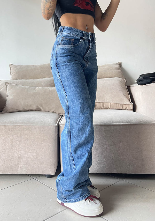 Jean longflare medio