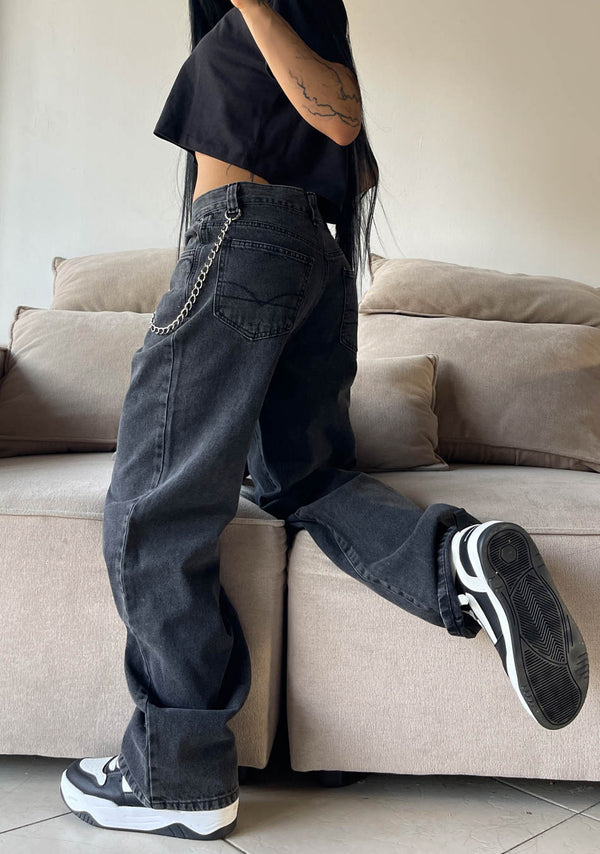 Jean retro negro