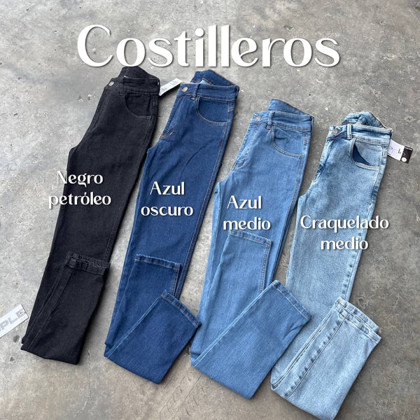 Jean skinny costillero