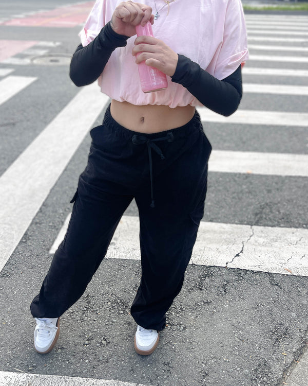 Pantalon jogger luna negro