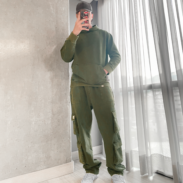 Pantalon Jogger ladino man verde